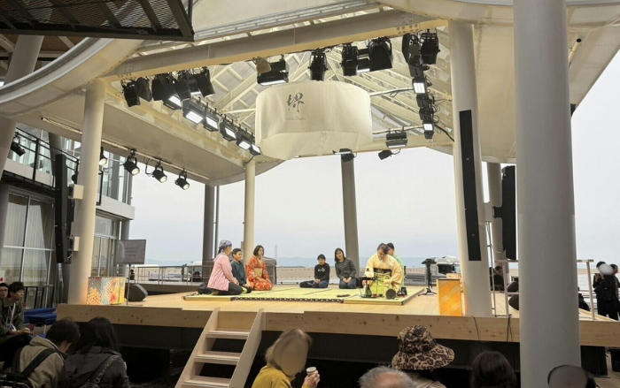 つぼ市製茶本舗万博呈茶イベント